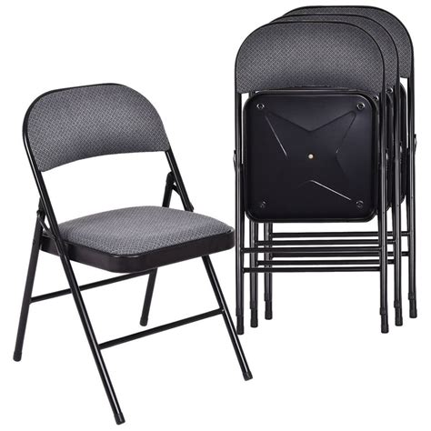 fabric metal folding chairs|metal folding chairs near me.